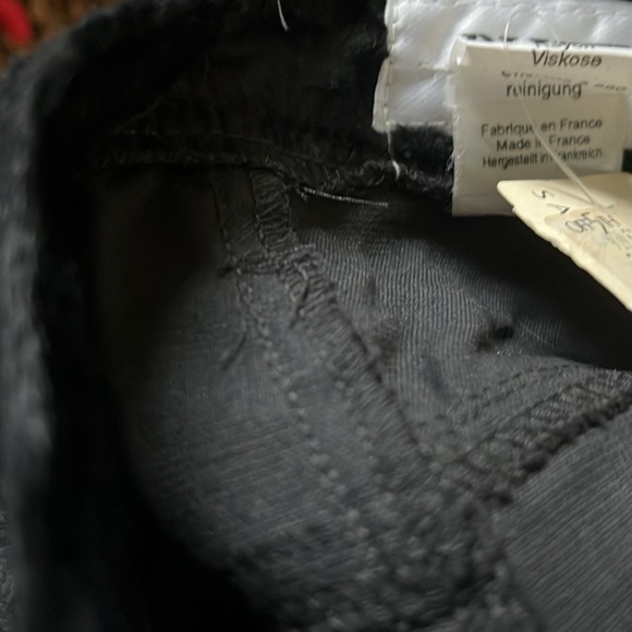 Faux Fur Jeans Size 40 Sz 6 Vintage Bluff NWT - Picture 4 of 10